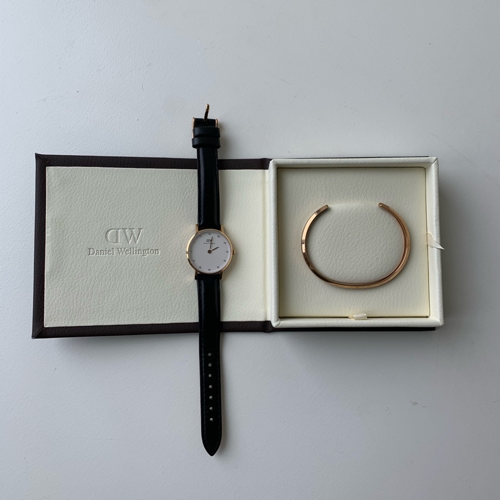 Daniel Wellington watch & bracelet